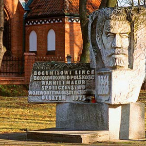 Olsztyn, pomnik Bogumiła Linka